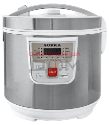 Мультиварка SUPRA MCS-4115 белый/серебр.